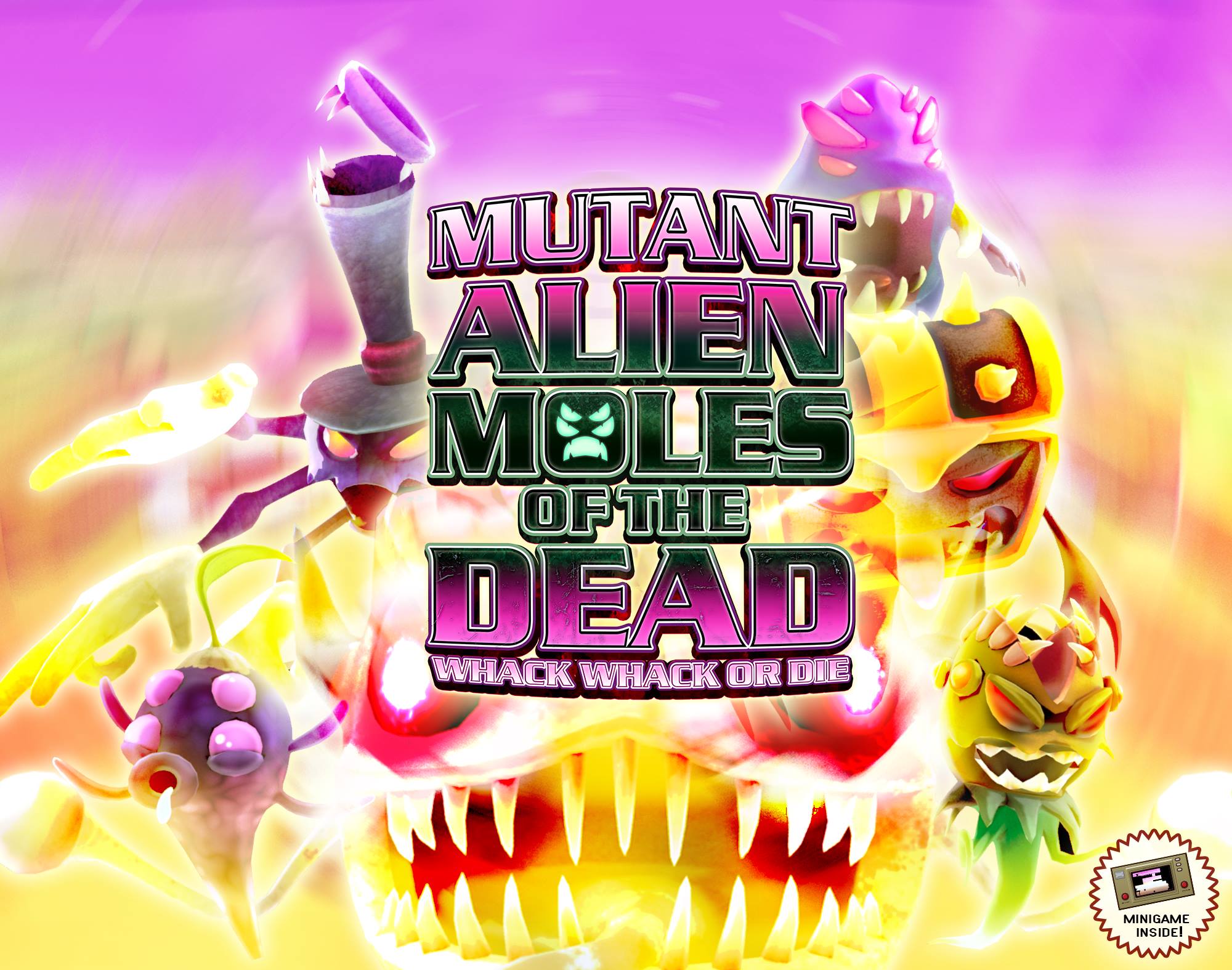 Mutant Alien Moles of the Dead is a new game for… The Wii U?
