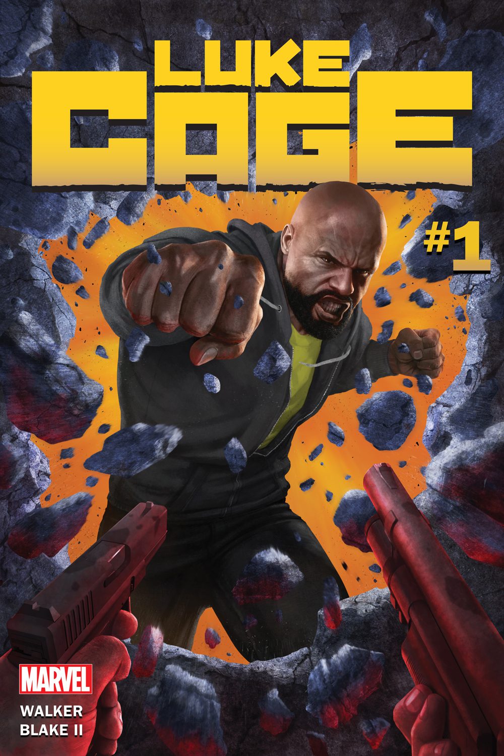 Luke Cage is gettiing his own solo comic series starting this May