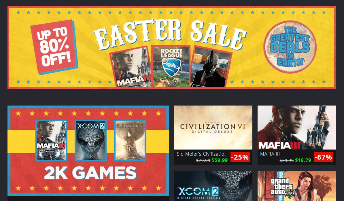 Green Man Gaming Easter Sale Deals Start Today