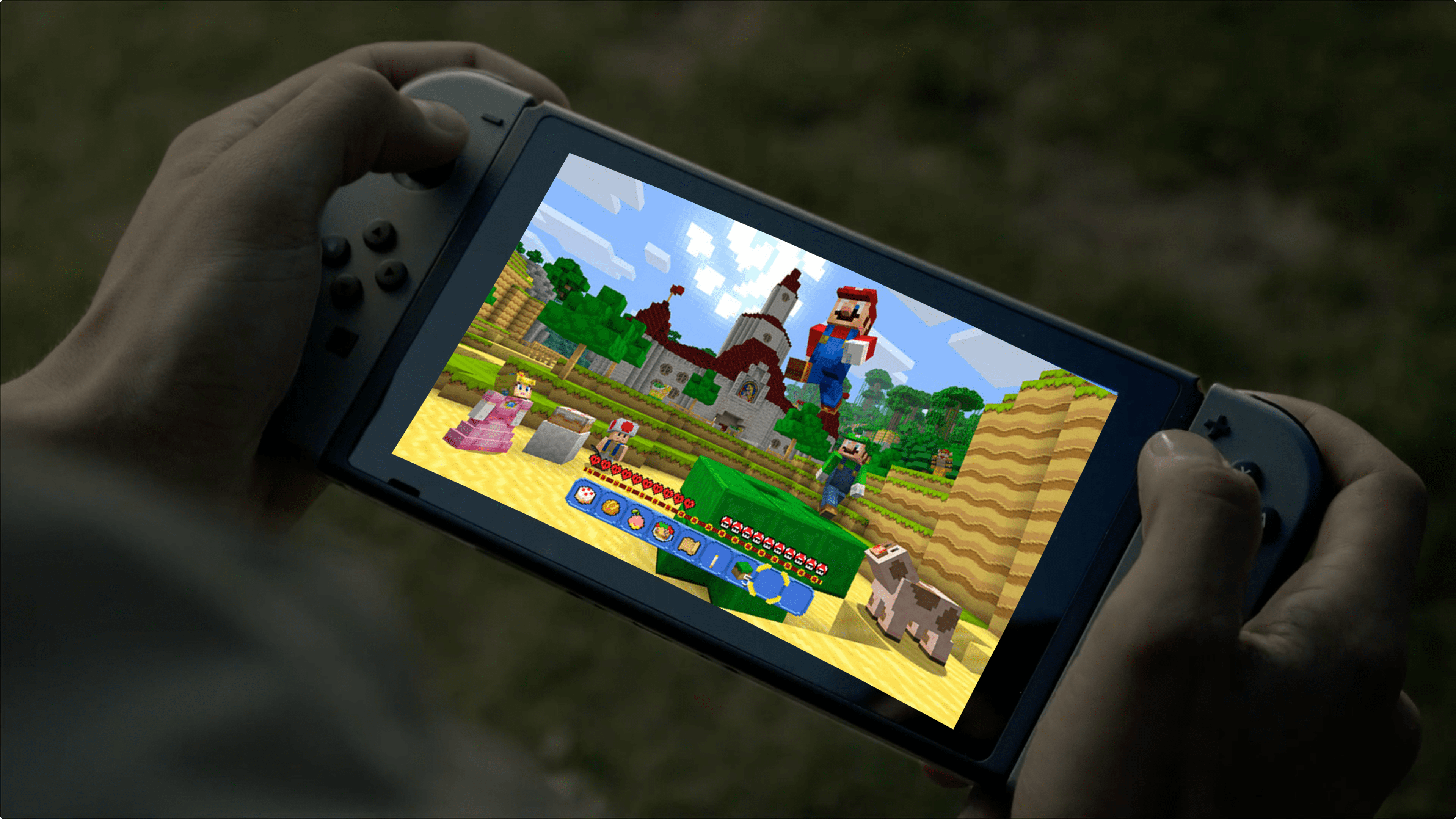 Minecraft makes its home on the Switch