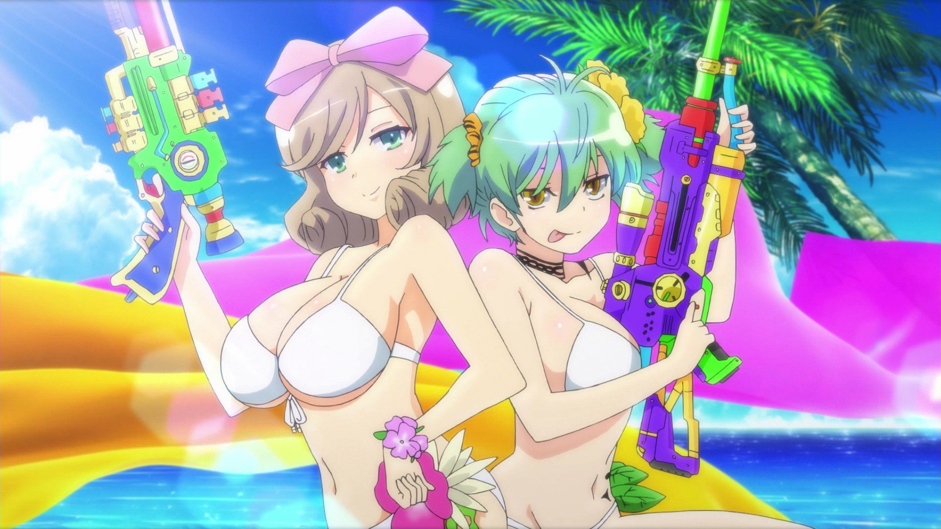 SENRAN KAGURA Peach Beach Splash Gets “No Shirt, No Shoes, All Service Edition” Because Anime Boobs