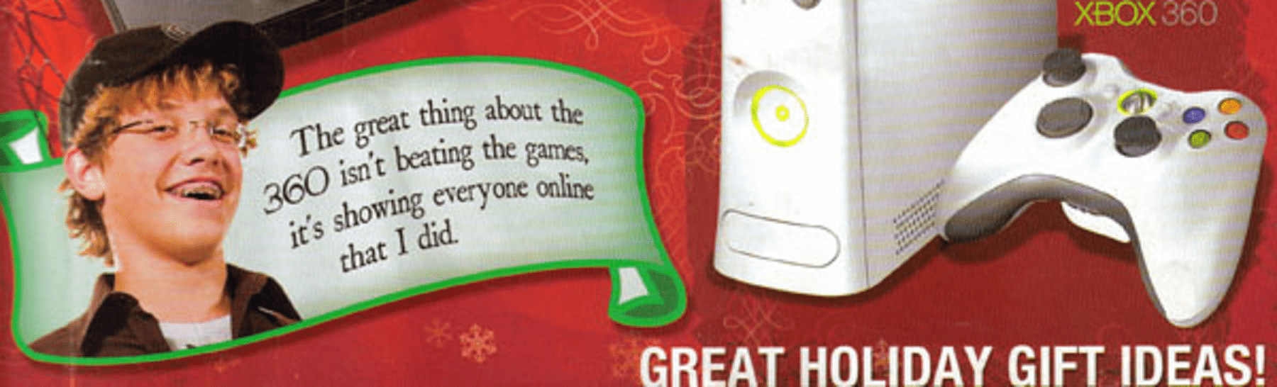 xbox kid ad closeup