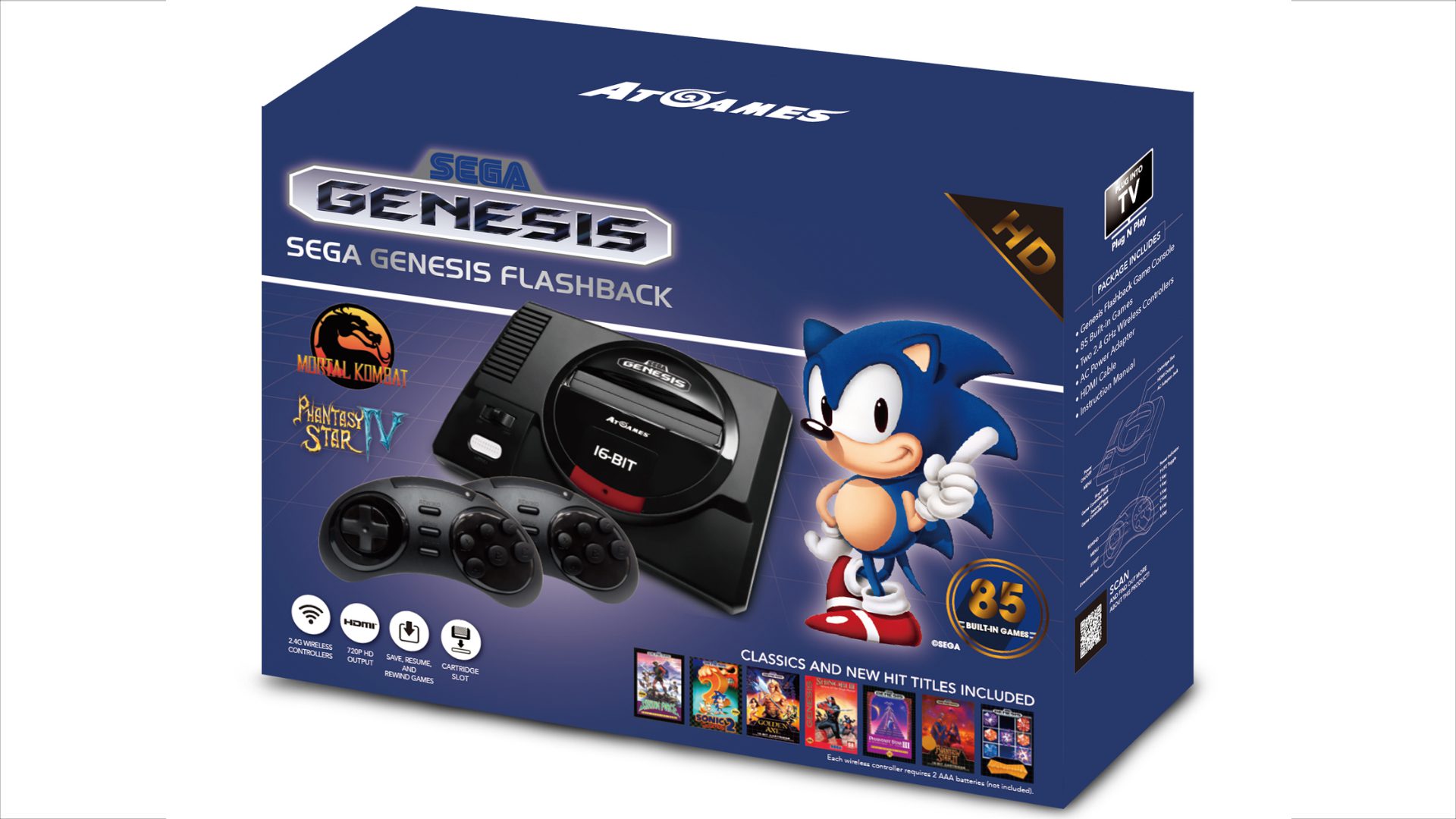 AtGame Announces Classic Sega Genesis Console