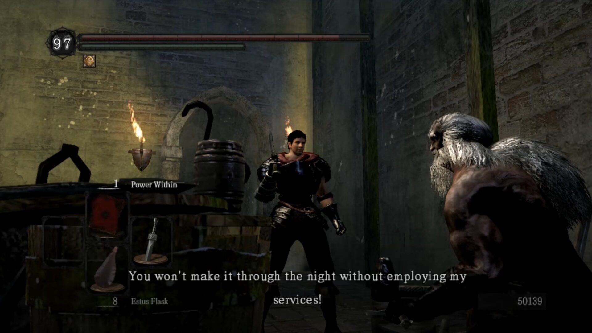 The Black Swordsman is playable in Dark Souls