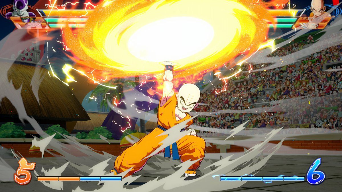 Piccolo and Krillin join the fight in DRAGON BALL FighterZ