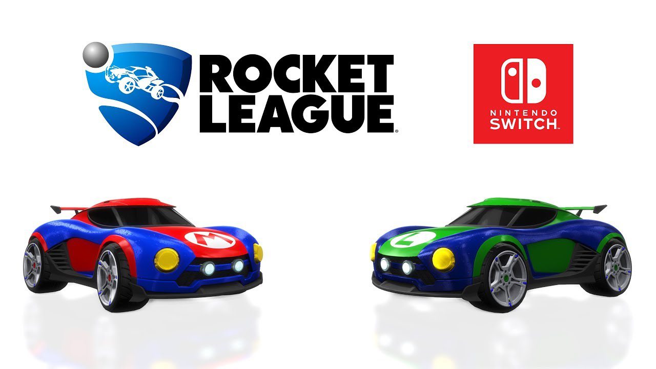 Rocket League for the Switch gets exclusive Mario, Luigi and Samus cars