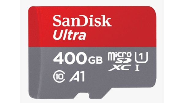 SanDisk has a 400GB MicroSD Card