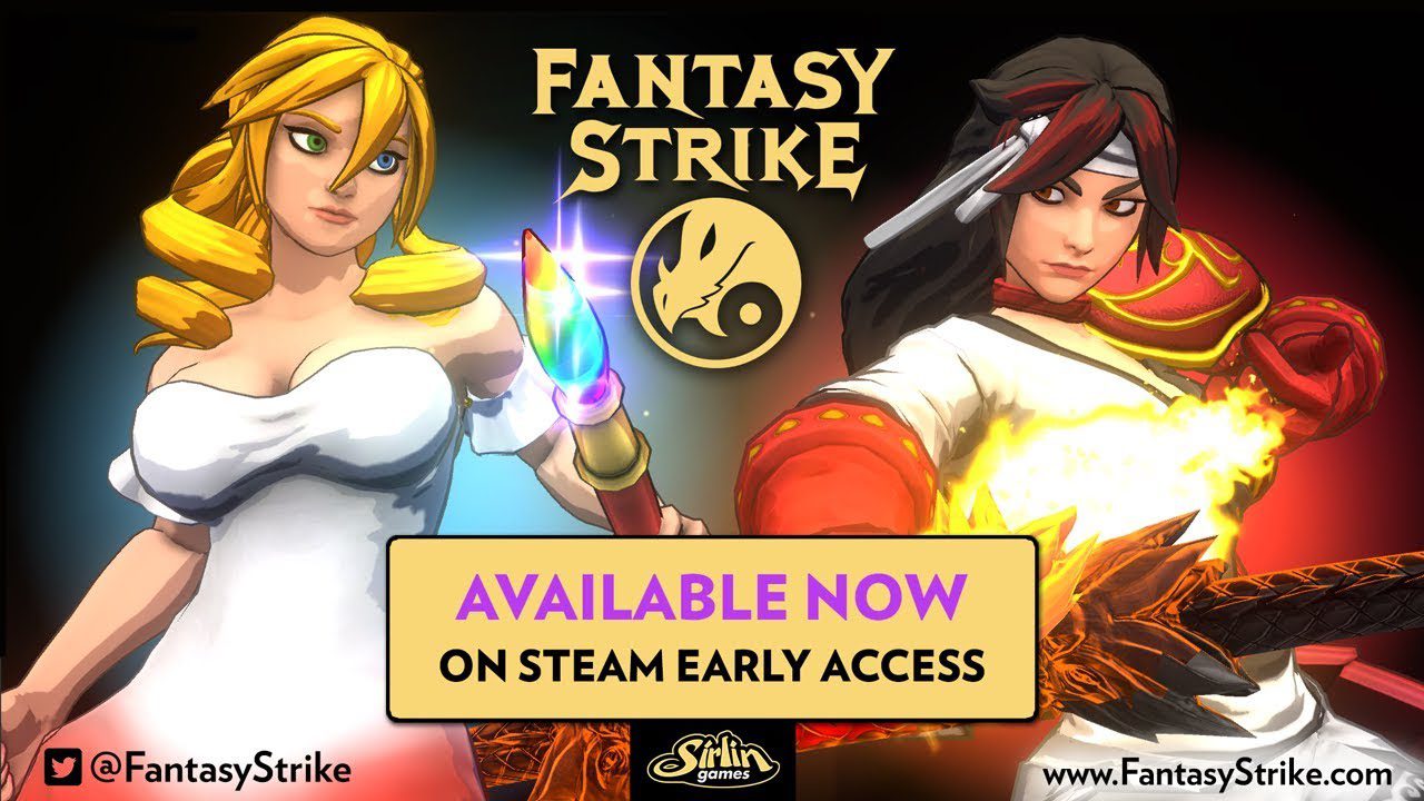David Sirlin’s Fighting Game ‘Fantasy Strike’ Enters Steam Early Access