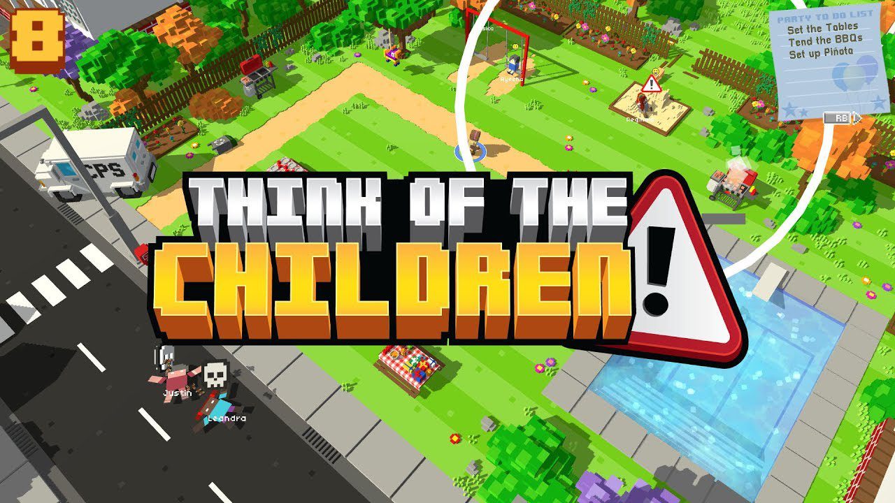 Think of the Children is a co-op parenting sim that’s all sorts of crazy