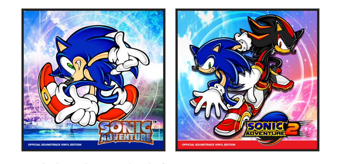 Sonic Adventure 1 and 2 Getting Vinyl Soundtracks