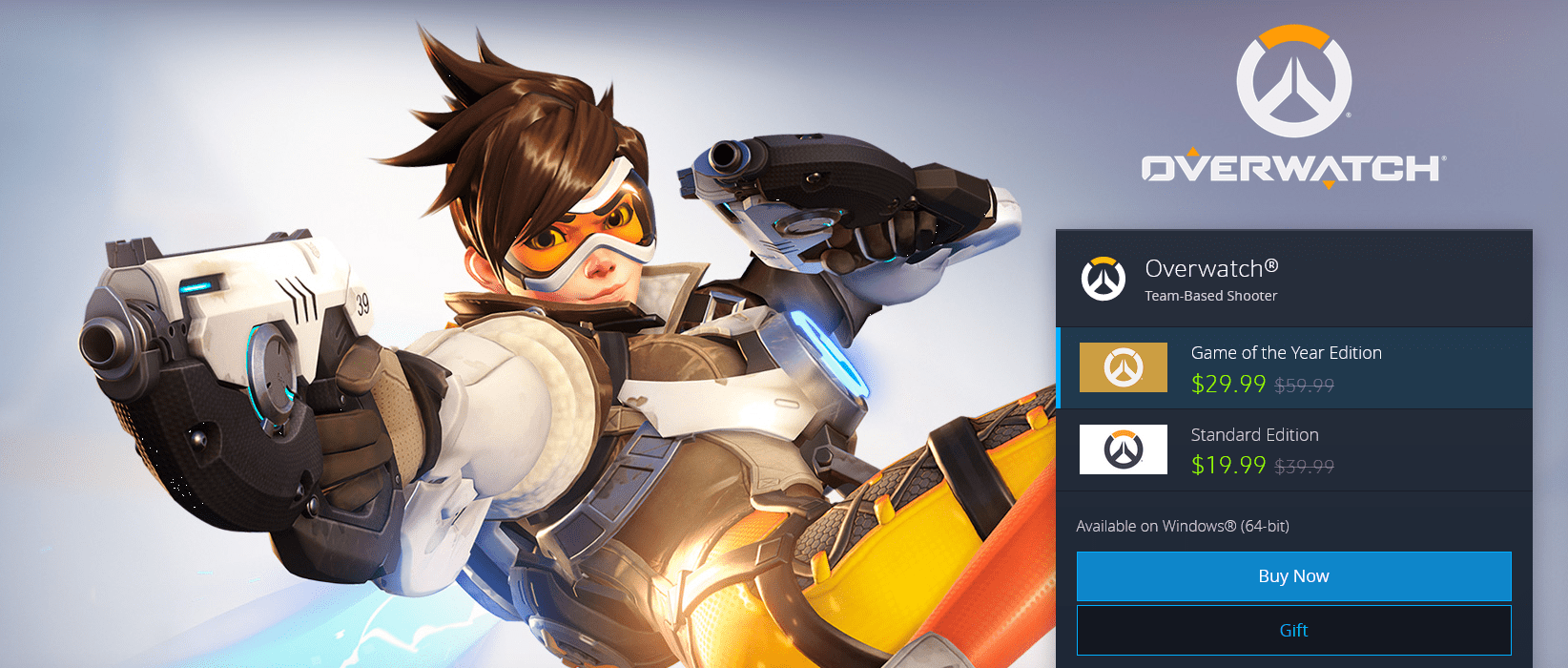 Overwatch is Half-Price for the Holiday Season