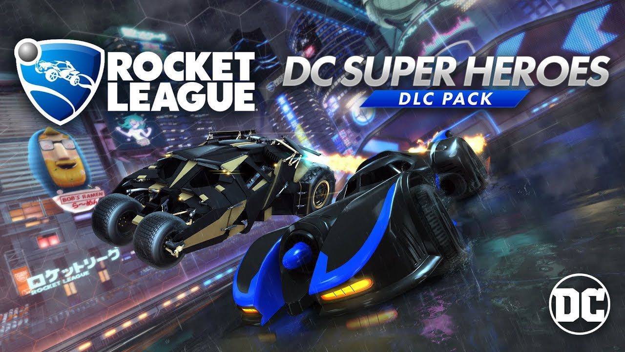 The DC Super Heroes Storm Into Rocket League This March