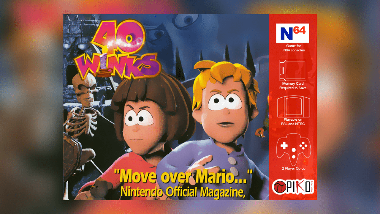 The Nintendo 64 Is Getting A New Game in ’40 Winks’