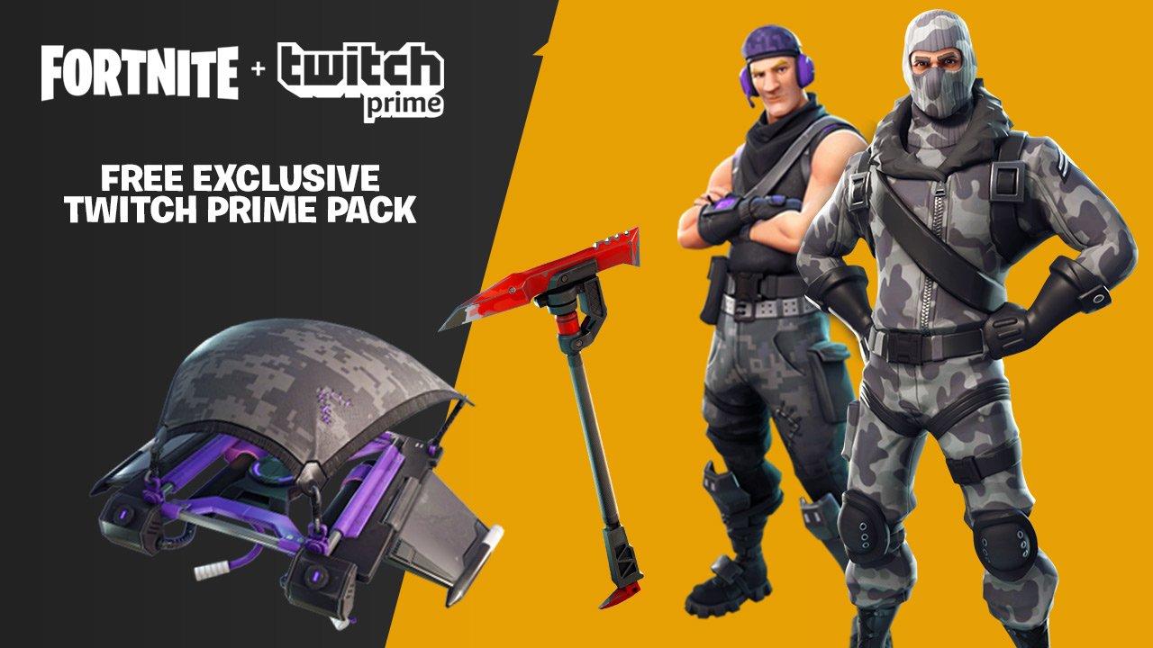 Twitch Prime Subscribers Have Some New Fortnite Freebies Coming