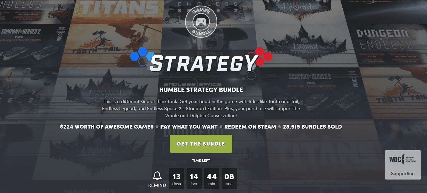 Humble Bundle’s Humble Strategy Bundle