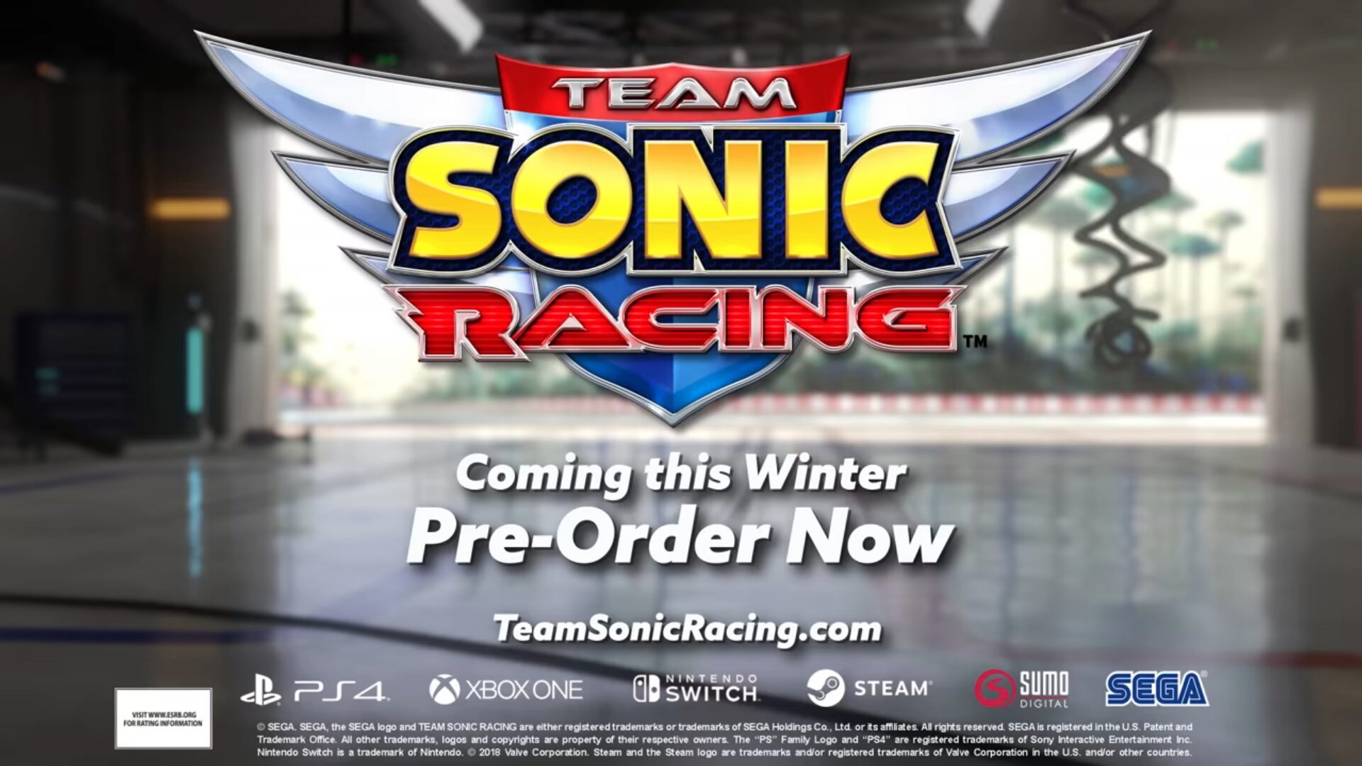 Sega Announces Team Sonic Racing