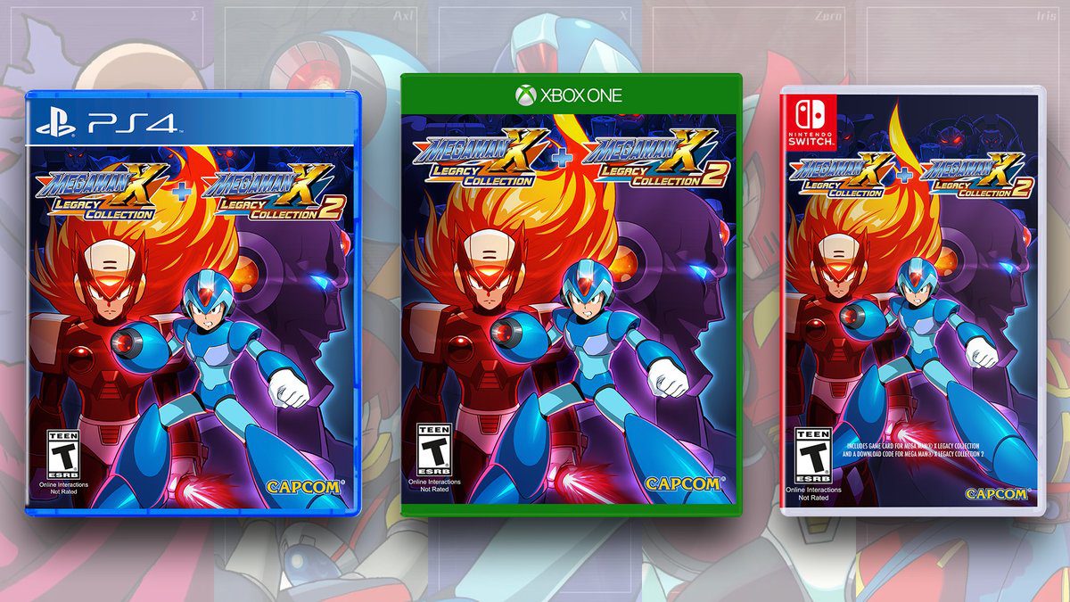 Mega Man X Legacy Collection 1 & 2 Launch Today