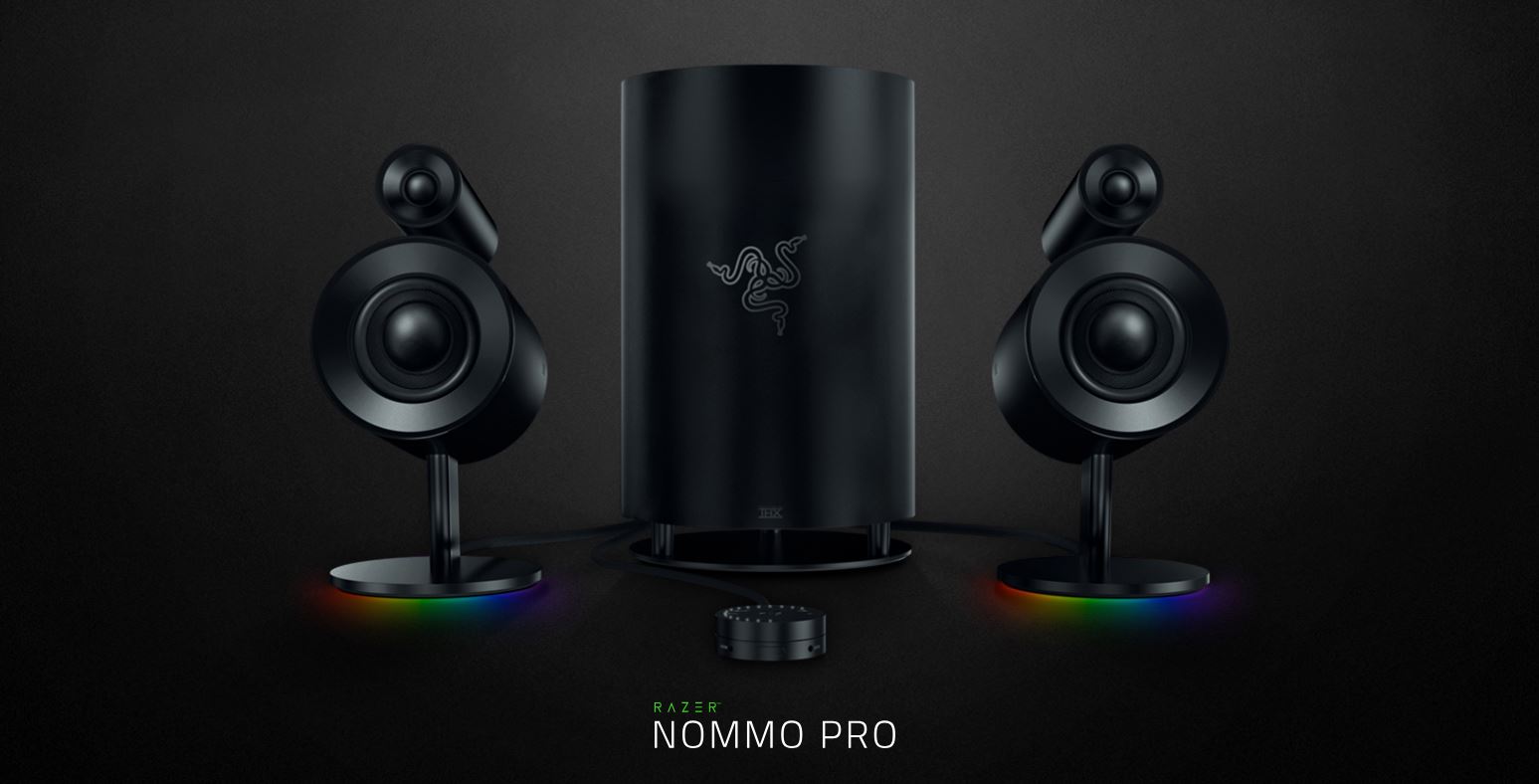 Razer’s Nommo Pro speaker system goes on sale this month