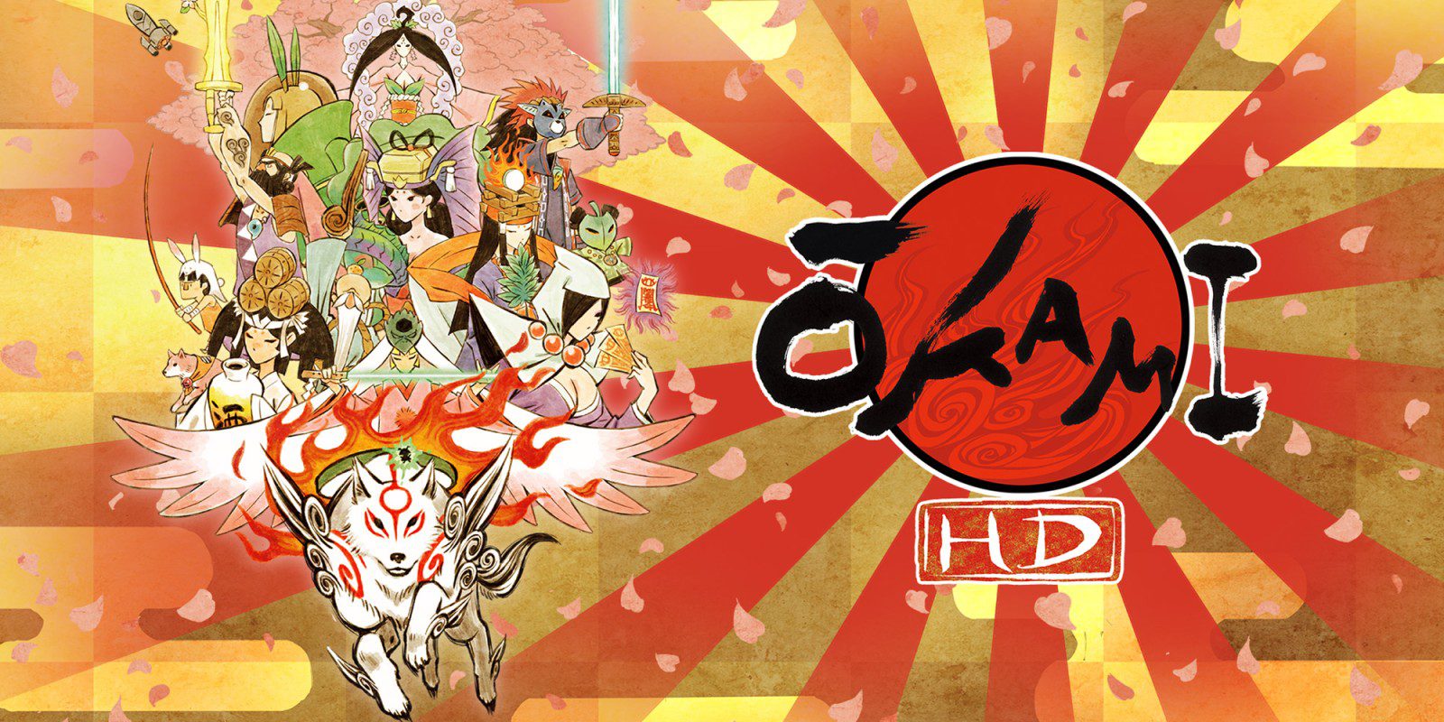 Ōkami HD finds its way onto the Nintendo Switch today
