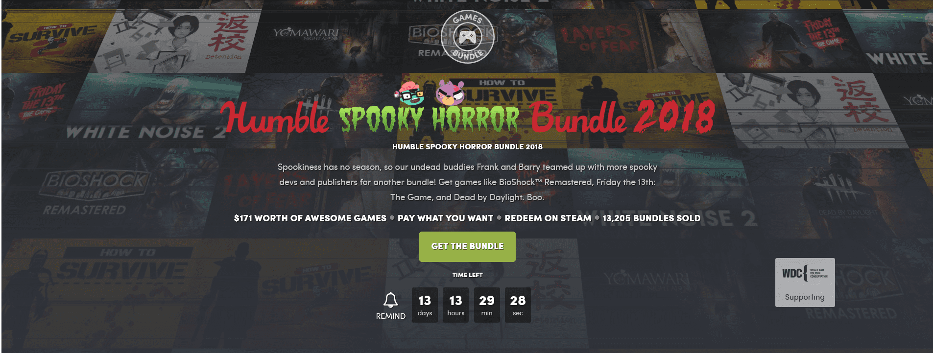 Humble Bundle’s Humble Spooky Horror Bundle