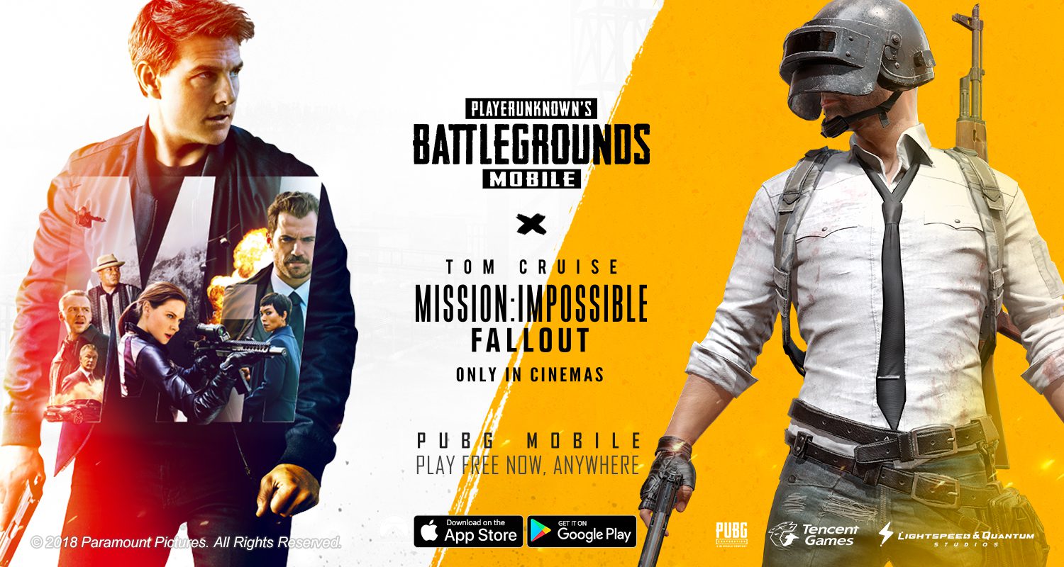 The PUBG Mobile and Mission Impossible: Fallout team-up is a thing