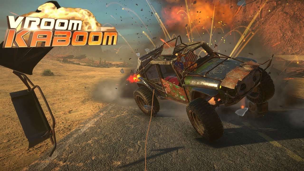 Vroom Kaboom review: tower rush, vehicle combat, CCG, VR and the kitchen sink too