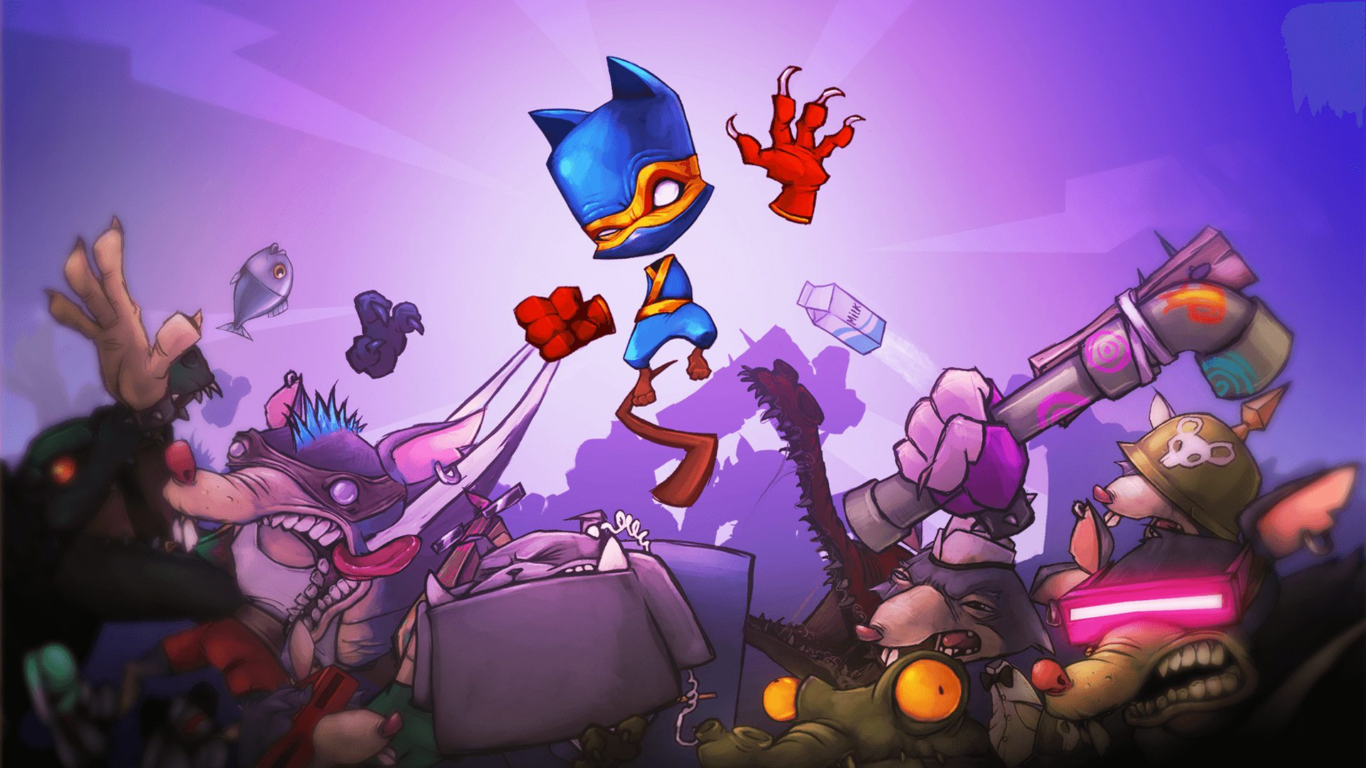 Co-op Beat’em up ‘Claws of Furry’ is racing onto PC and consoles