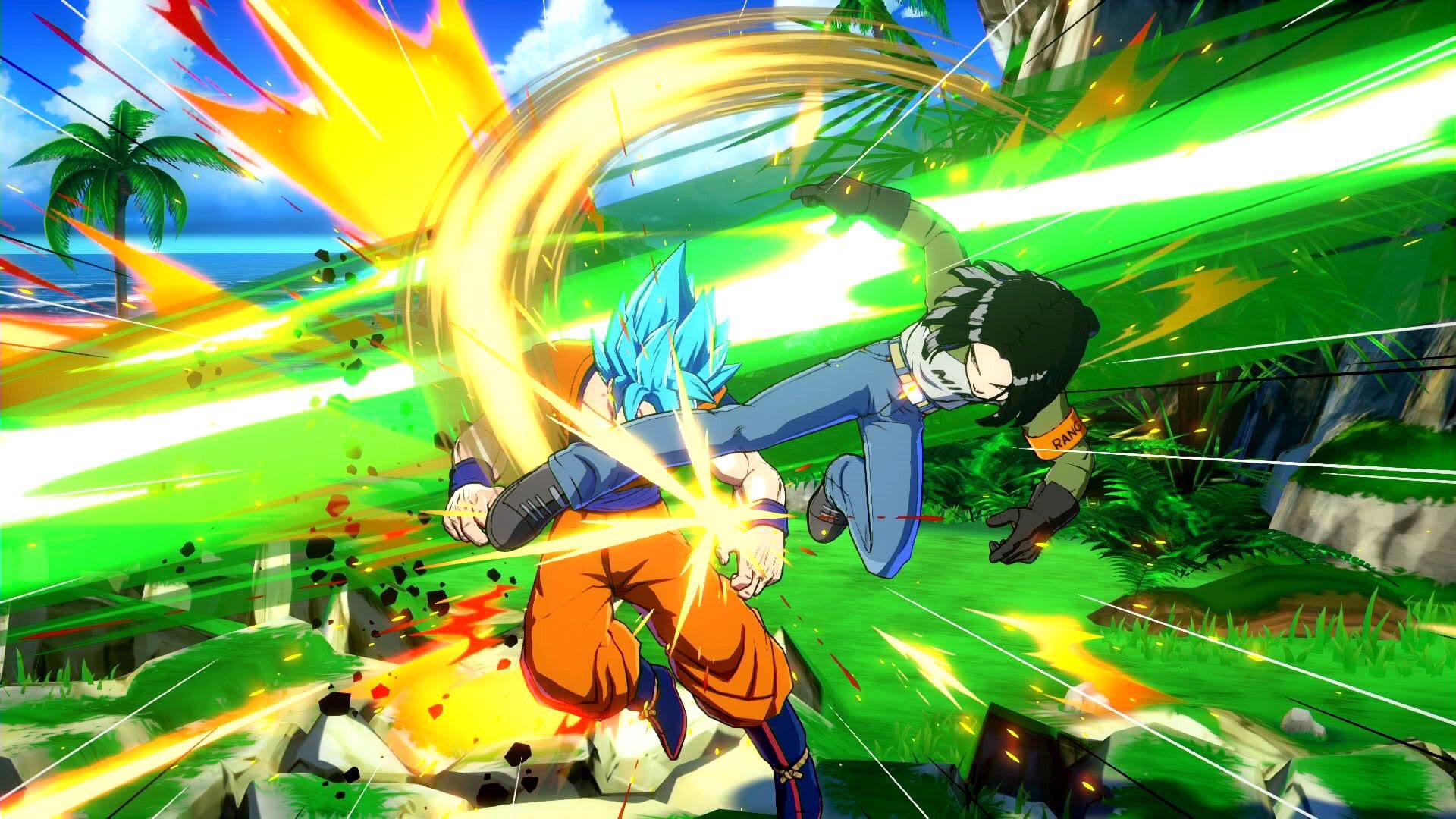 Android 17 joins the fight in DRAGON BALL FighterZ