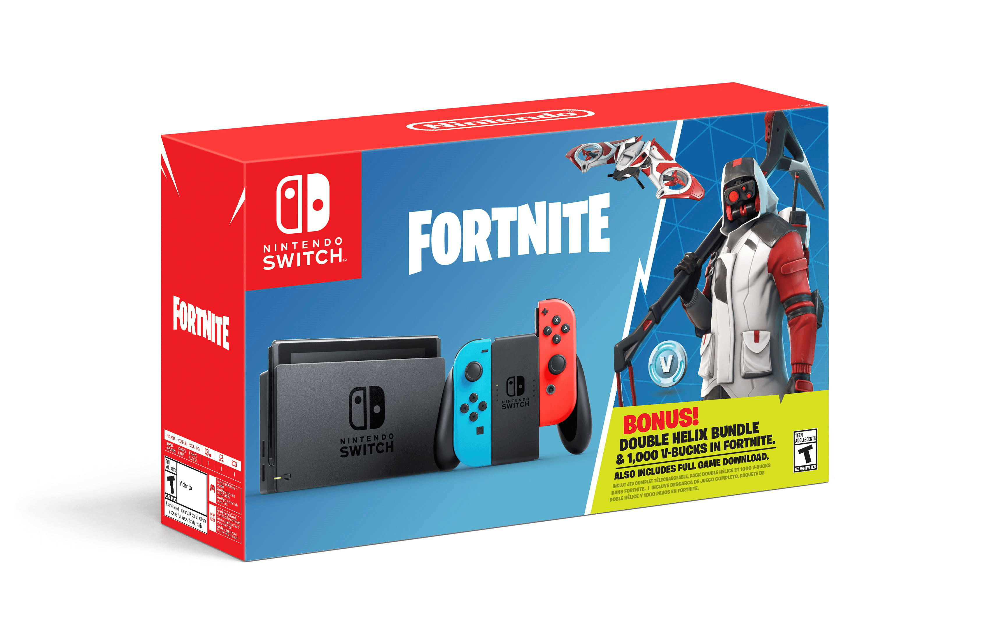 Fortnite – Double Helix Nintendo Switch bundle with special content and V-bucks-bucks hits stores Oct. 5