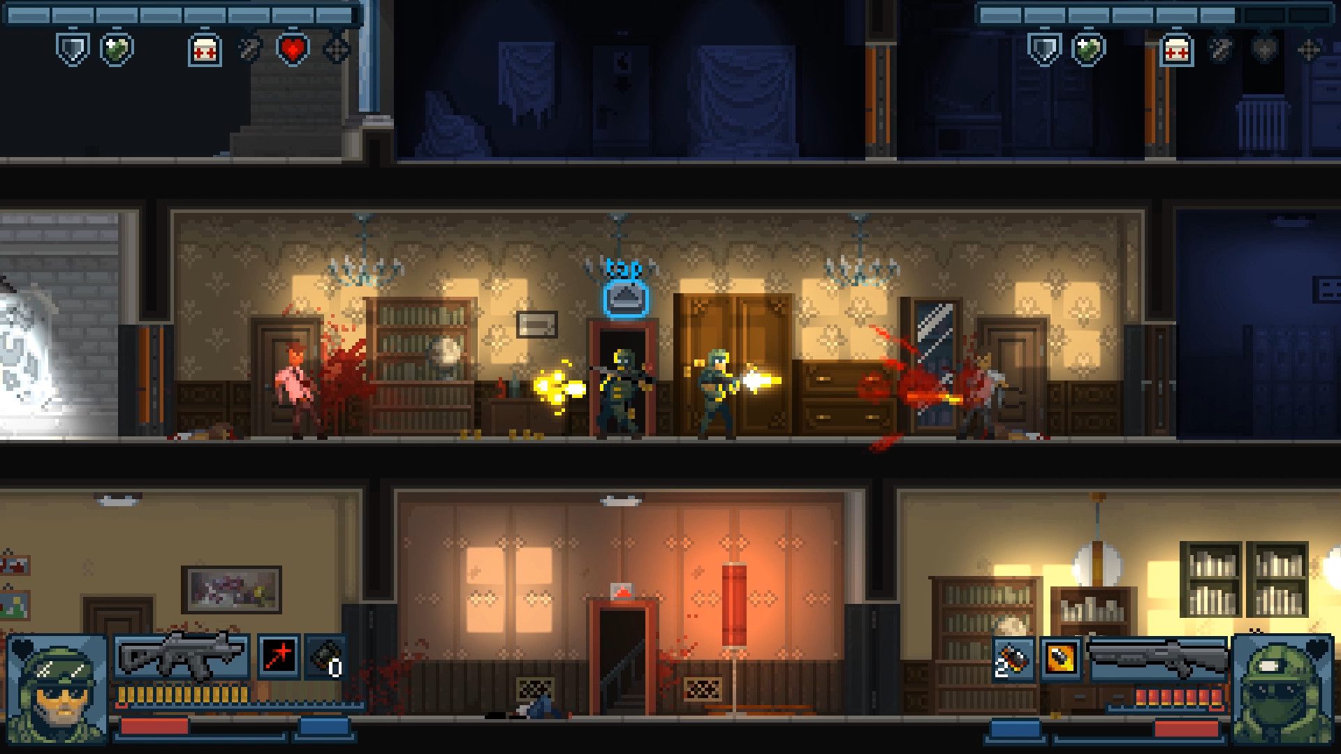 Irreverent side-scrolling action game Door Kickers: Action Squad breaches into full commercial launch