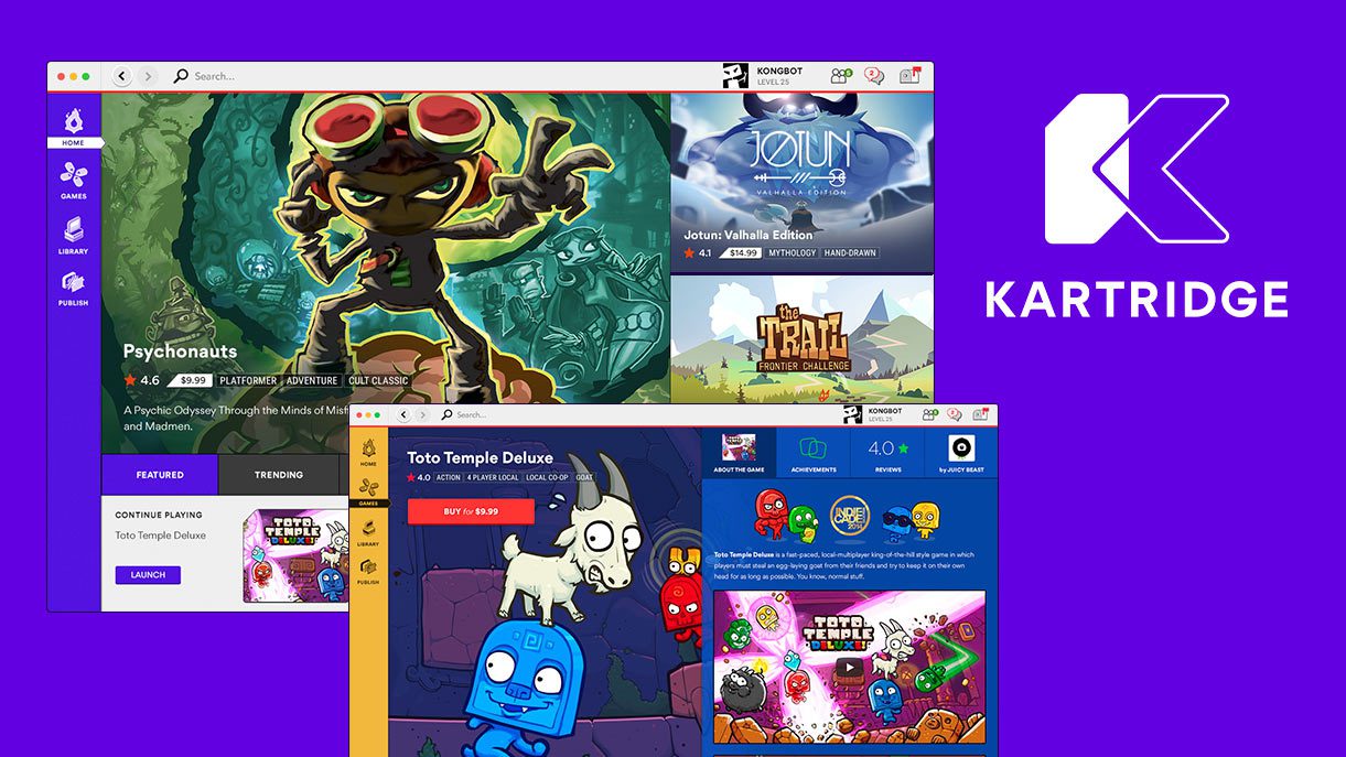 Kongregate’s new gaming platform Kartridge gives away games ahead of open beta