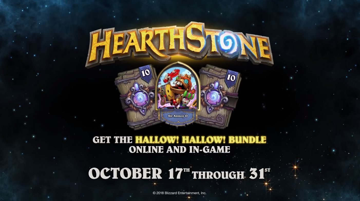 Hallow’s End comes to Hearthstone today