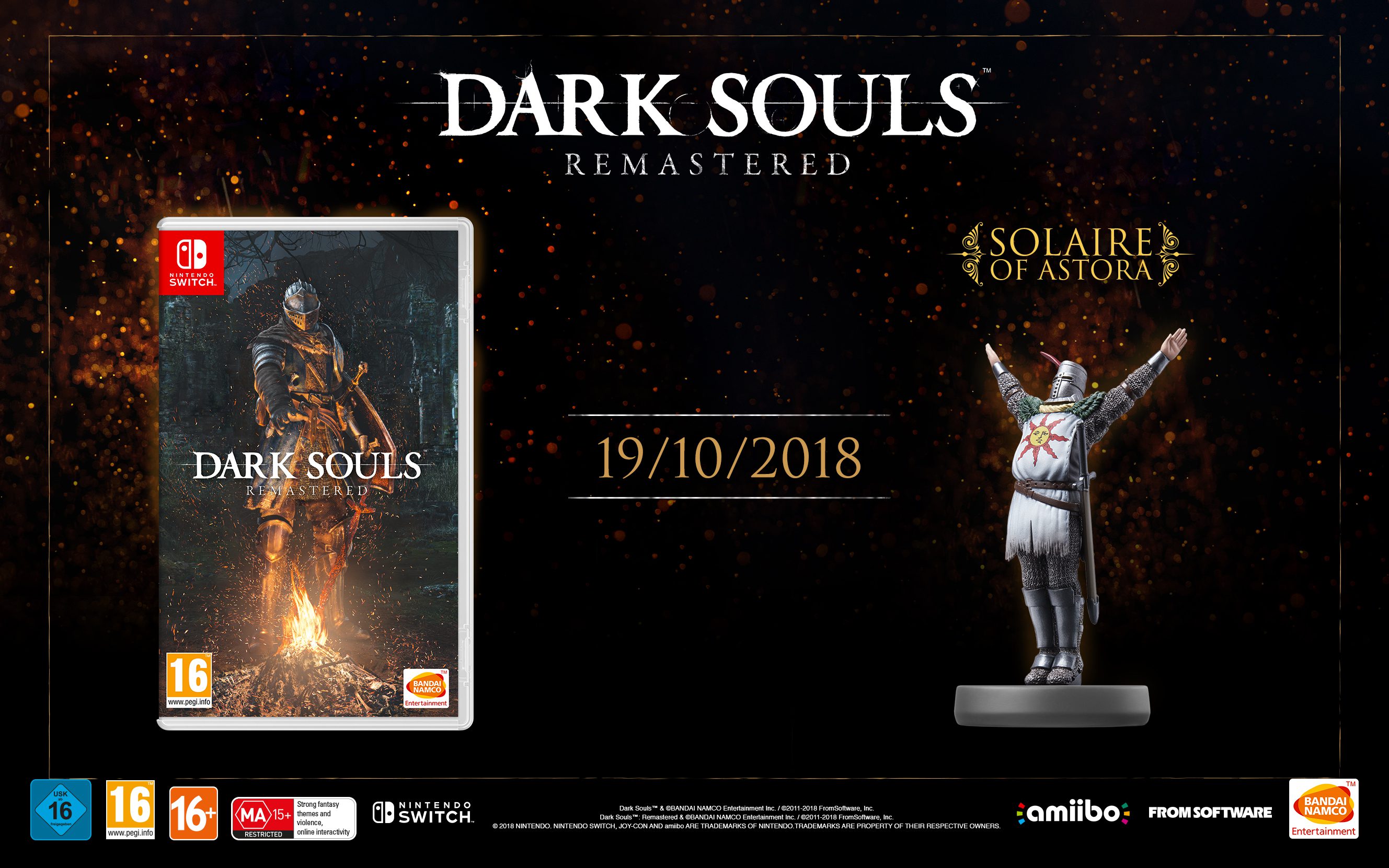 DARK SOULS: Remastered hits Nintendo Switch today