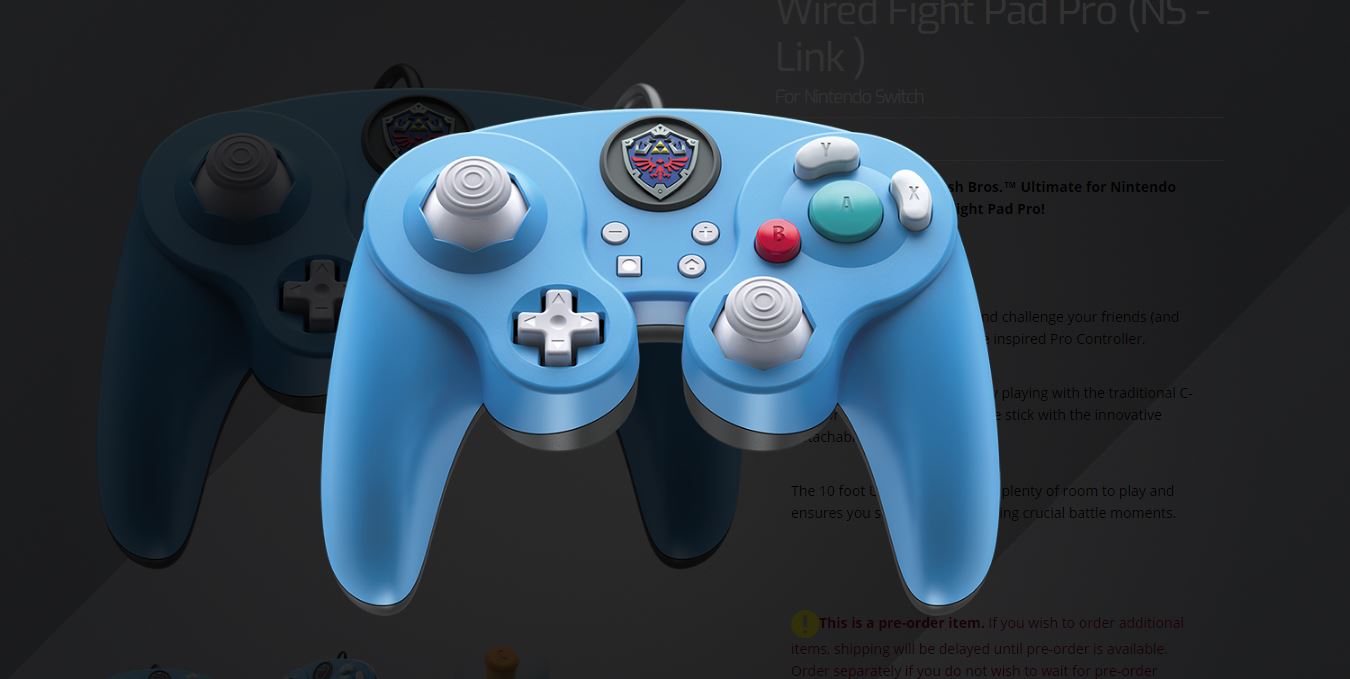PDP’s Switch compatible Fight Pad Pro controller available for pre-order