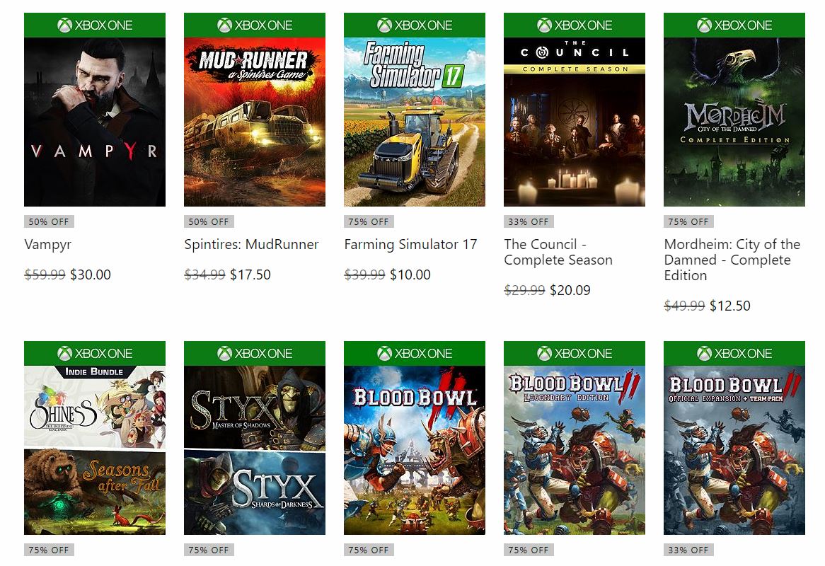 Focus Home Interactive kicks off big Xbox sale on entire catalog