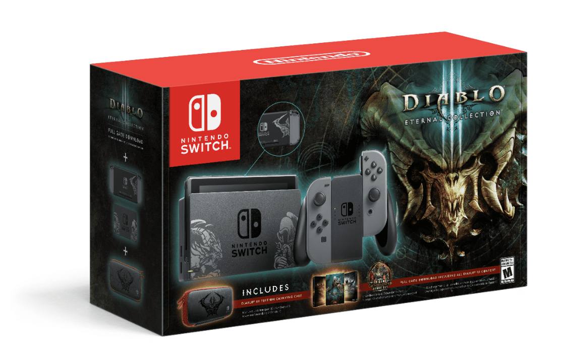 Nintendo announces Switch Diablo III Eternal Collection bundle