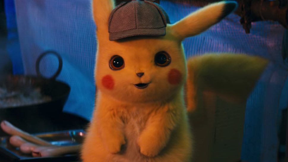 Here’s the first trailer for the live-action Detective Pikachu film