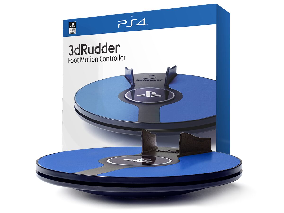 CES 2019: 3dRudder is a foot controller for PlayStationVR