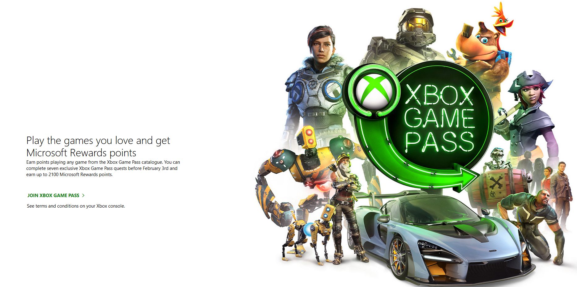 Xbox Game Pass Quests Can Net You Microsoft Rewards Points