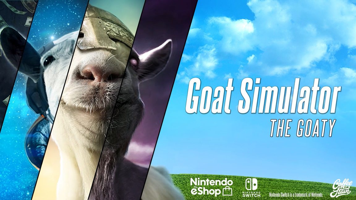 ‘Goat Simulator: The GOATY’ Crashes Onto Switch today