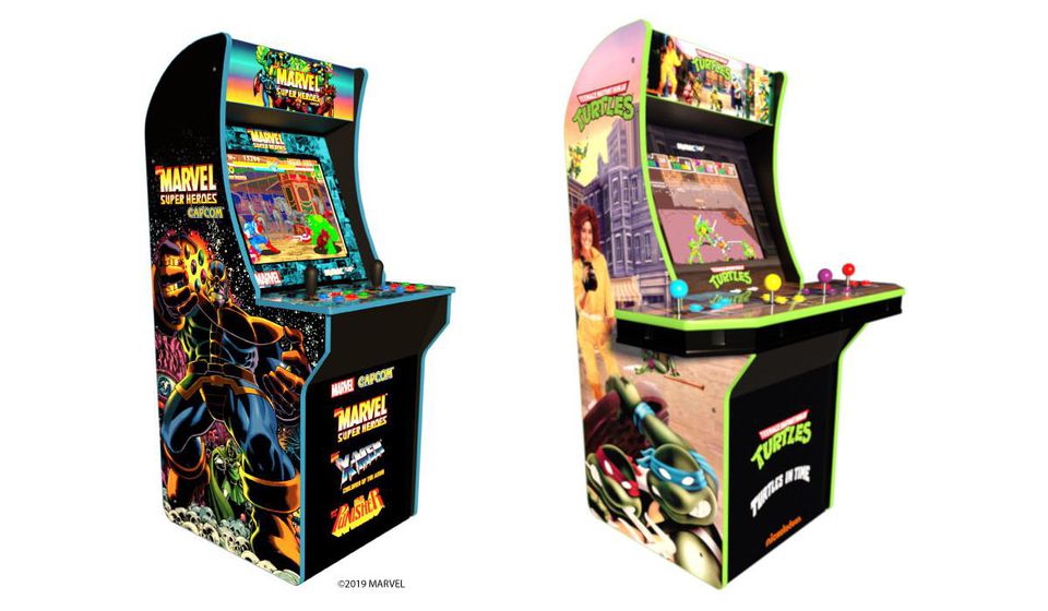 E3 2019: Arcade1up debut TMNT and Marvel Comics cabinets!