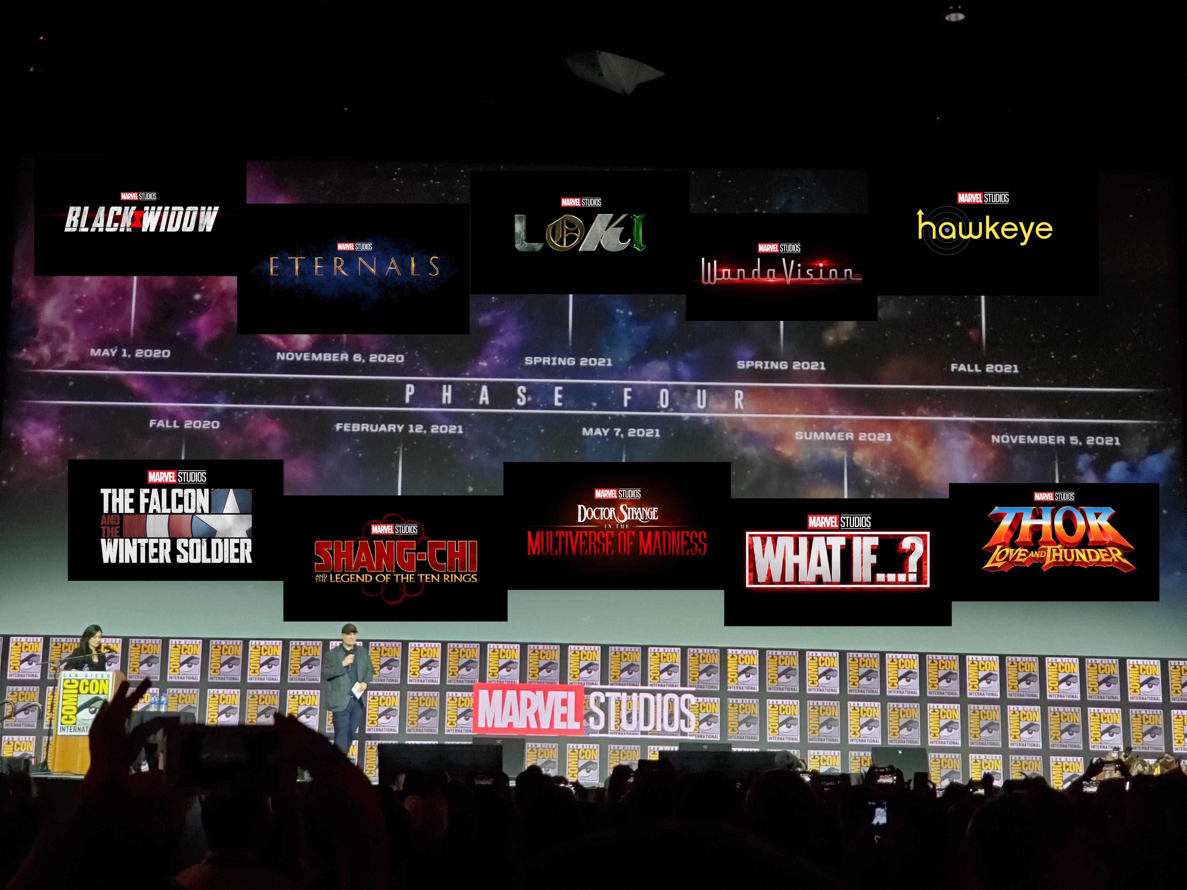 Comic-Con 2019: Marvel Announces Phase 4 Movies And Shows