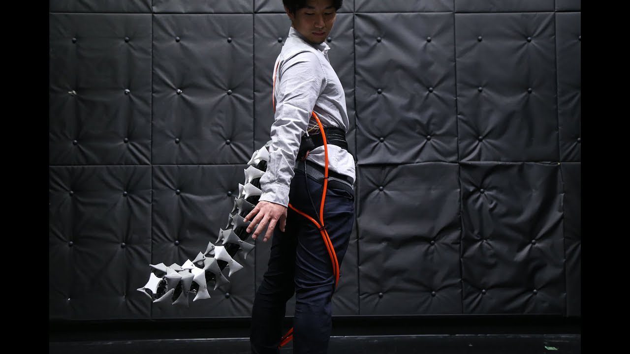 Arque, A Wearable Robotic Tail Actually Improves Balance And Agility