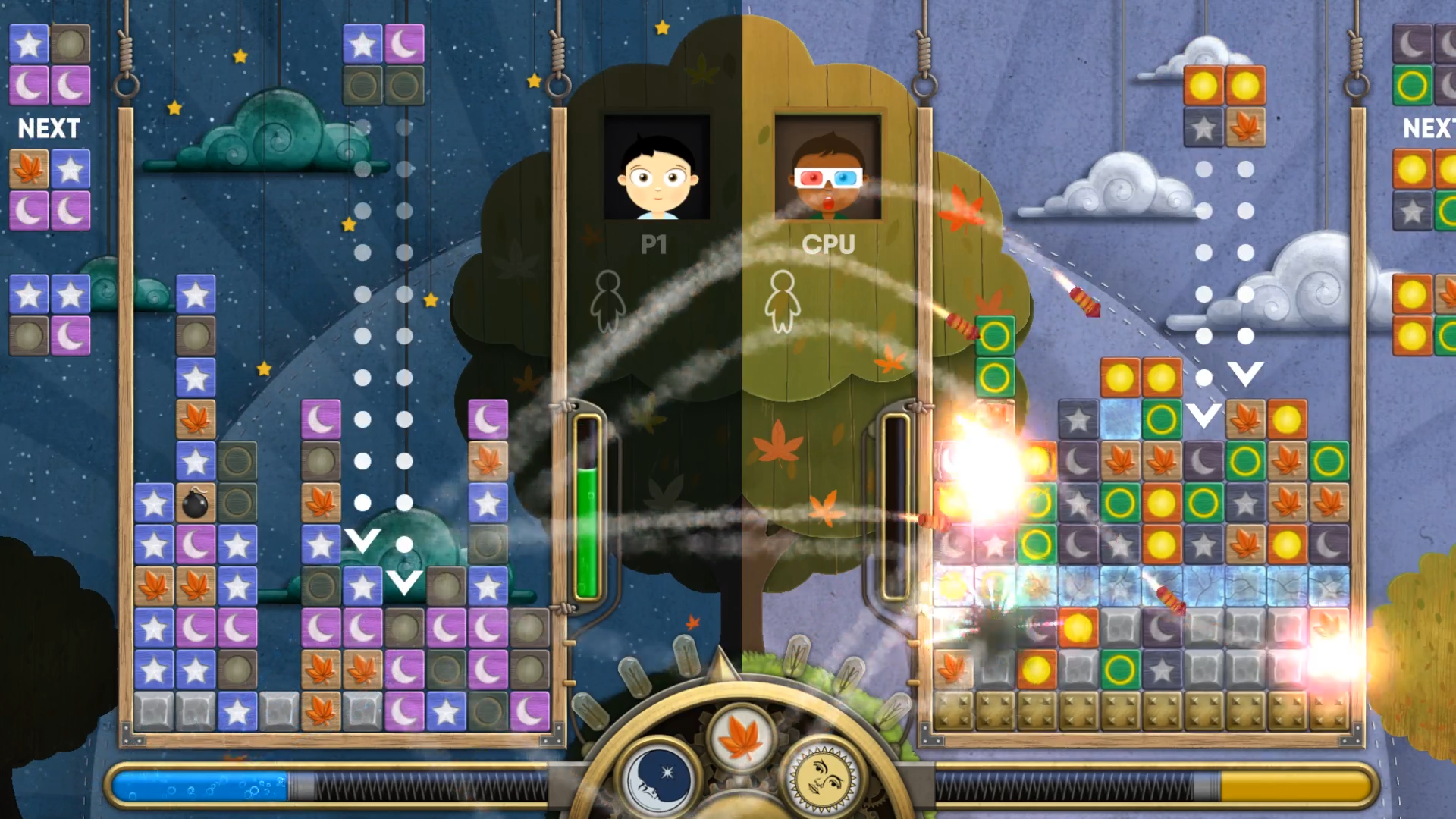 Day and Night is an Ode to Classic 2D Falling-Block Puzzle Games