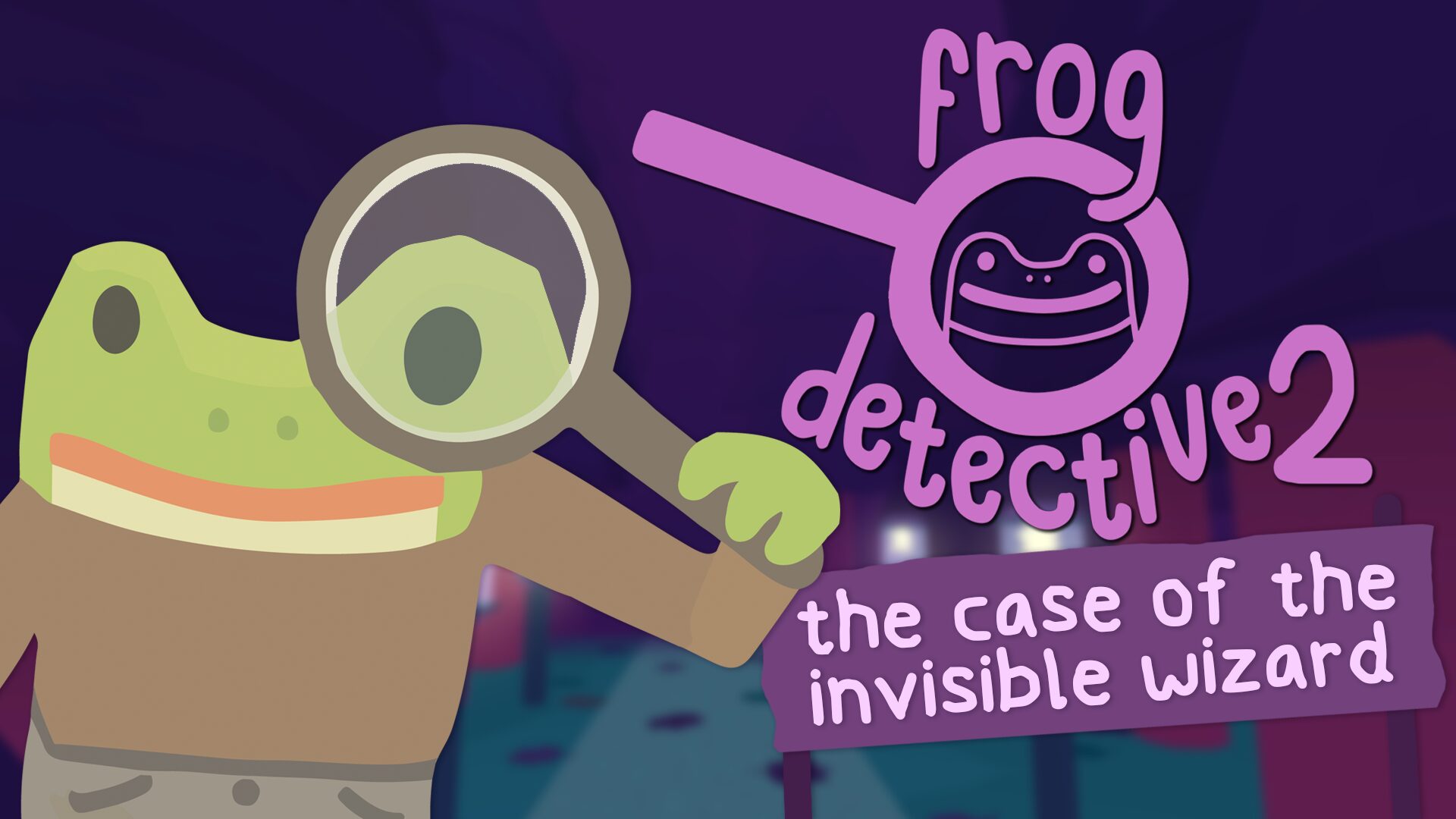 Frog Detective 2: The Case of the Invisible Wizard” Hops Onto Steam
