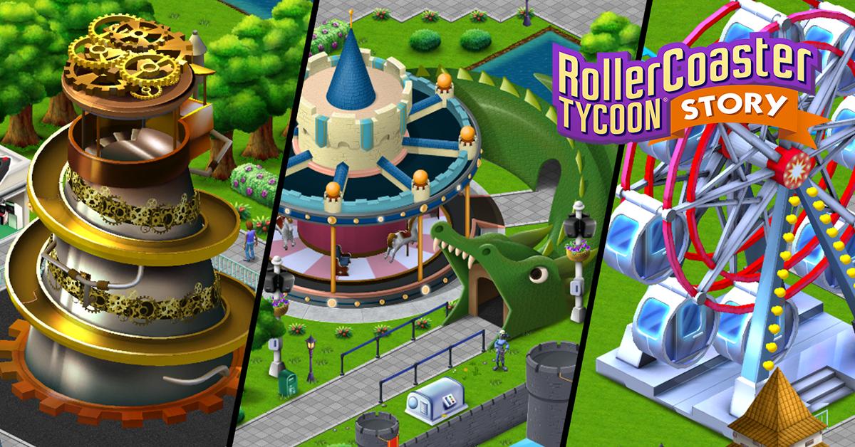 RollerCoaster Tycoon Gets Match-3 Puzzle Game Because Reasons