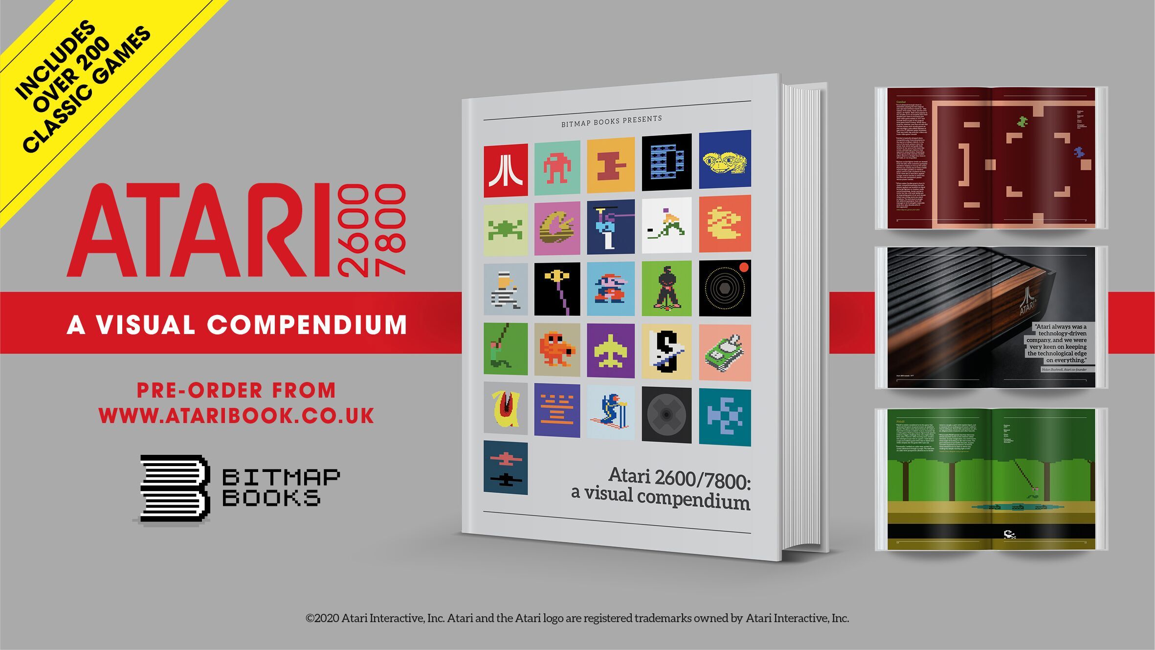 Atari 2600/7800 Visual Compendium Opens Pre-Orders