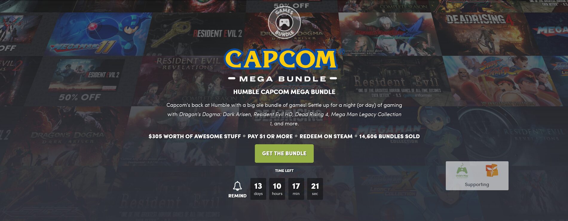 The Humble Capcom MEGA Bundle