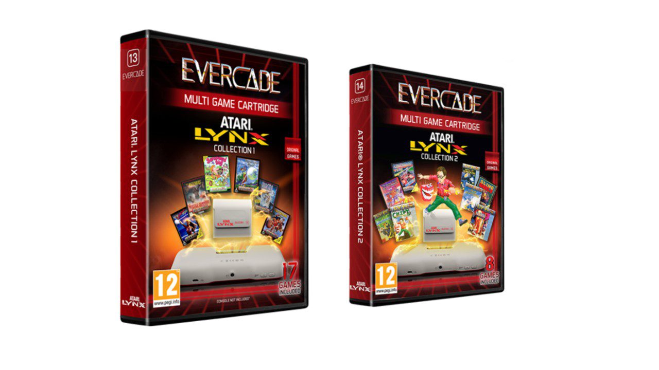 Evercade launches pre-orders for two new Atri Lynx game carts