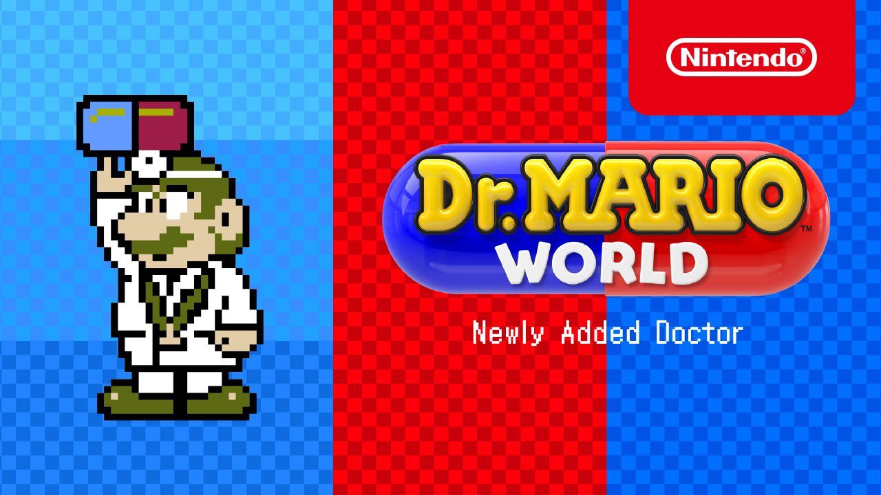 Dr. Mario World Adds 8-bit Dr. Mario To Roster